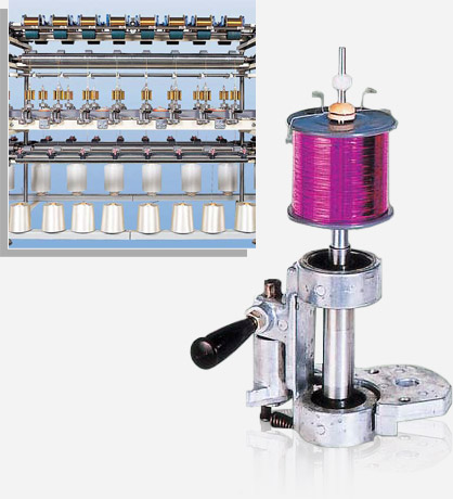 Yarn Covering Machines & Bobbin Winder, Knitting Machines